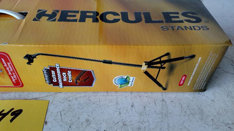 lot 49 image: Hercules Guitar Stand, New...