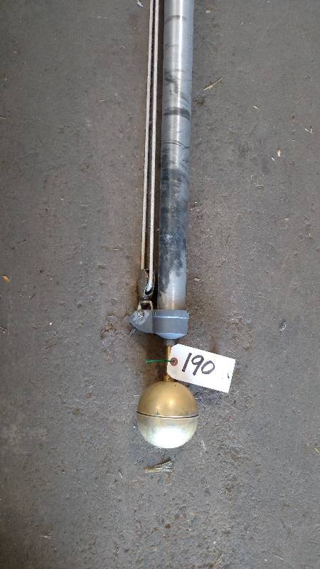 lot 190 image: Aluminum Flag Pole, ...
