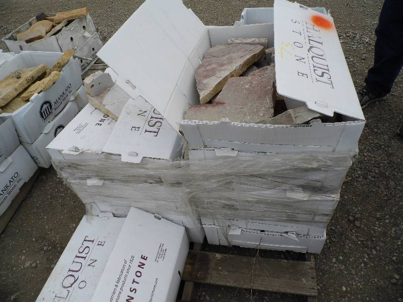 lot 73 image: Halquist Natural Stone Thin Veneer