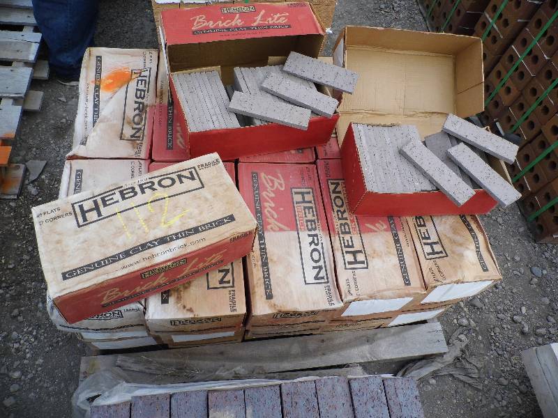 lot 112 image: Hebron Brick Thin Brick