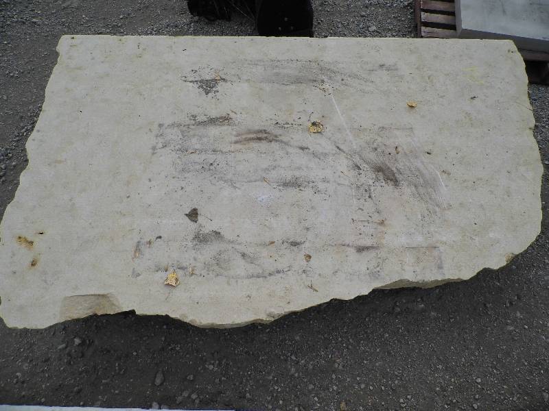 lot 131 image: Large US Stone Silverdale Limestone Slab