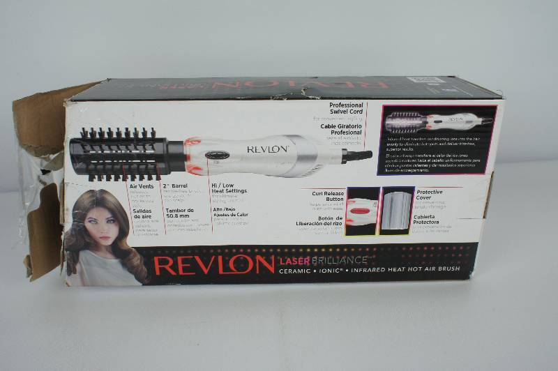 Revlon Laser Brilliance 500 Watt Infrared Hot Air Brush, 2 Inch