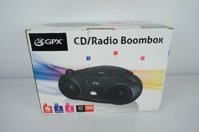 GPX AMFM CD Boom Box