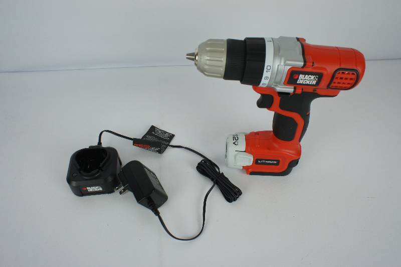 Black & Decker 12-Volt Max Lithium Ion Cordless Drill and Driver