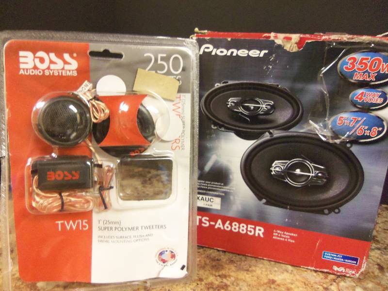 PioneerBoss Speakers