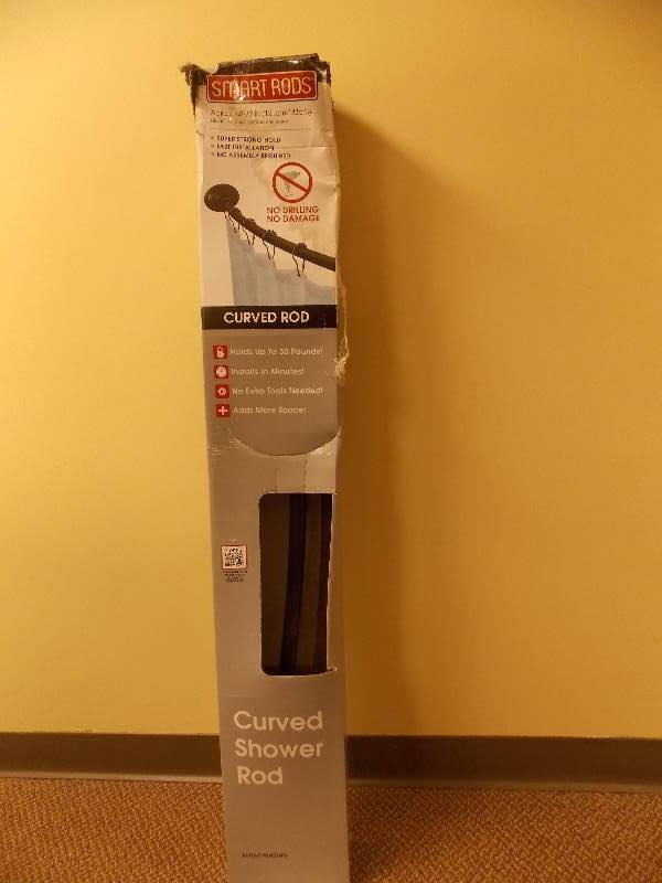 Curved Shower Rod- Smart Rods