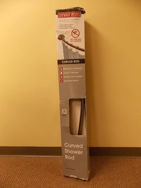 Curved Shower Rod- Smart Rods