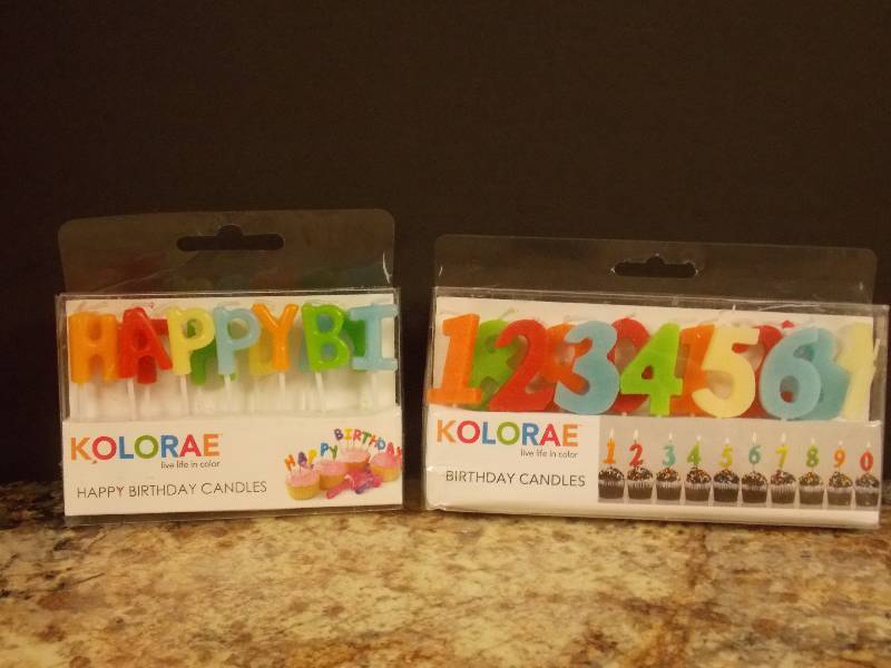 Kolorae Birthday Candles