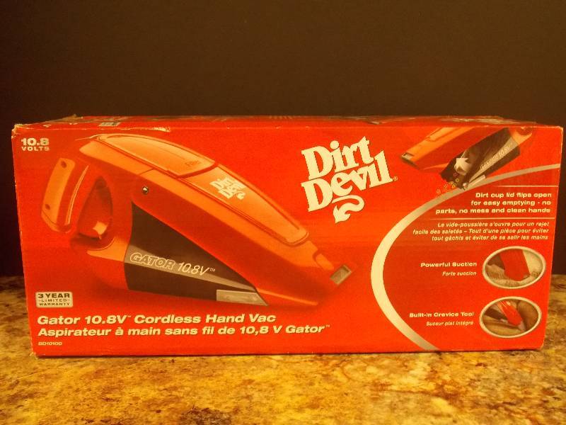 Dirt Devil Gator 10.8 V Cordless Hand Vac