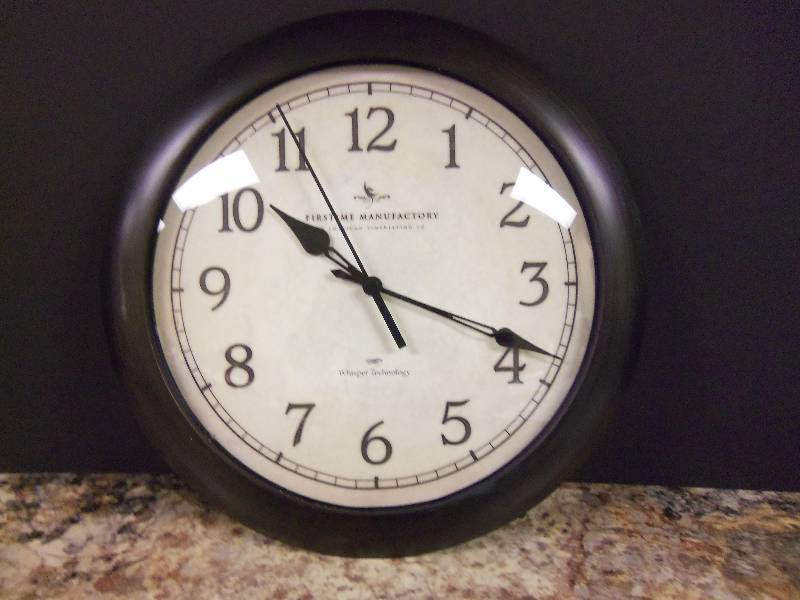 11 Bronze Wall Clock