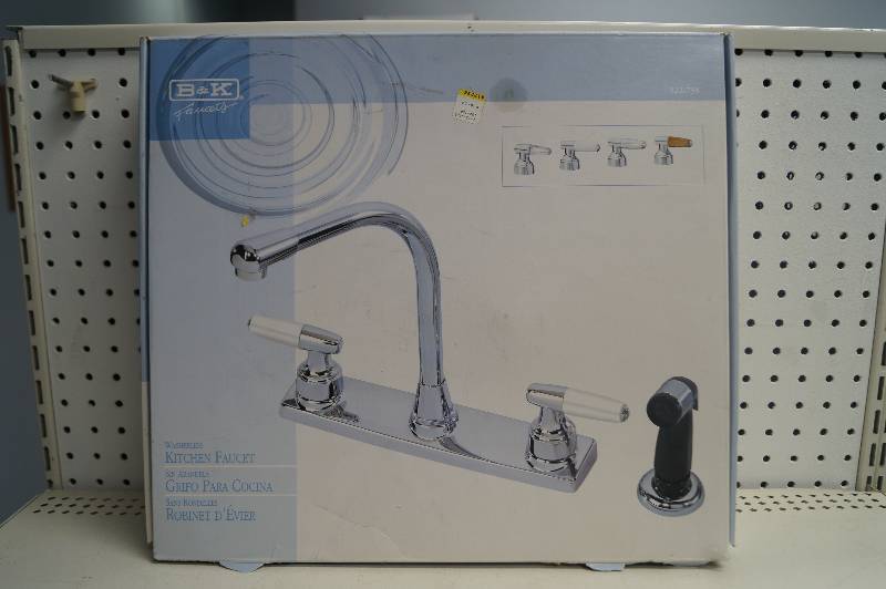 lot 8 image: B&K faucet