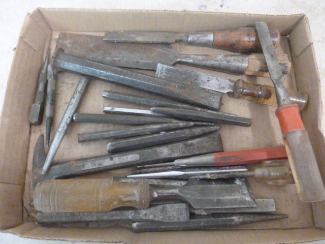 lot 55 image: Miscellaneous Chisels and Punches