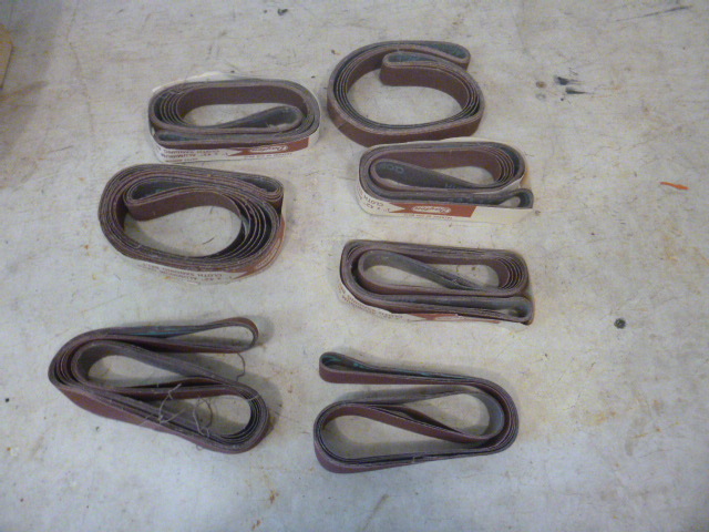 lot 75 image: Dayton Aluminum Oxide Cloth Sanding Bents
