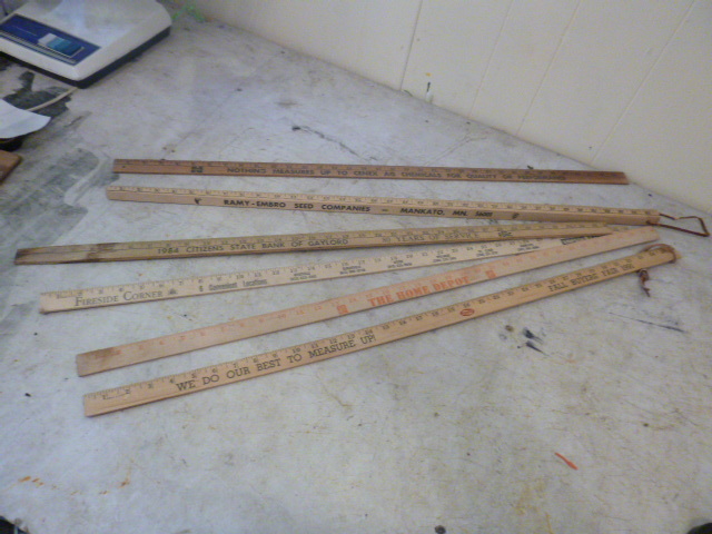 lot 80 image: 5 Yard Sticks
