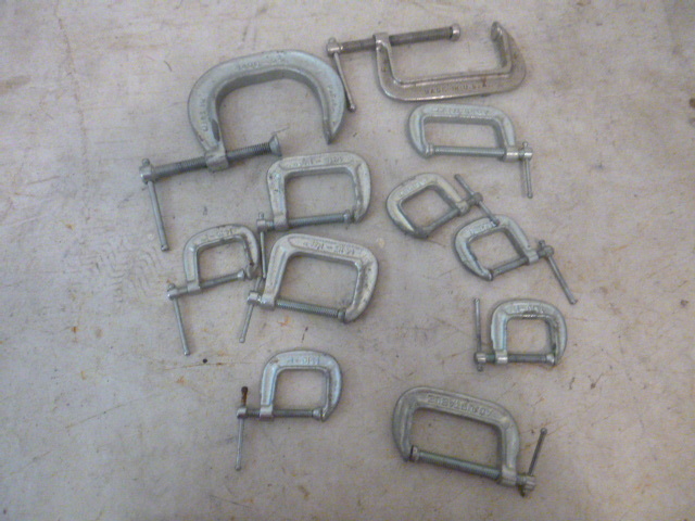 lot 83 image: Miscellaneous C-Clamps