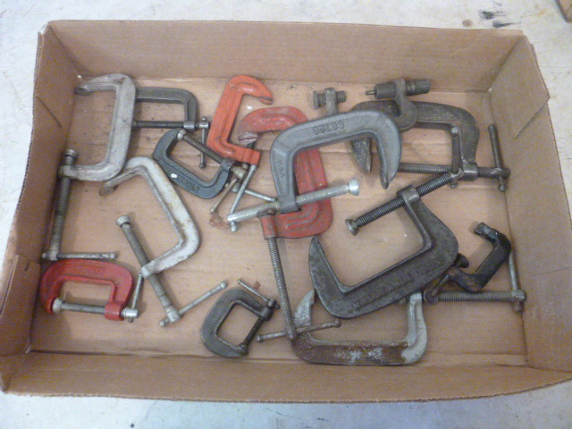 lot 84 image: Miscellaneous C-Clamps