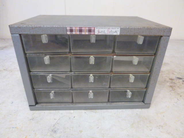lot 150 image: Small Metal Parts Bin