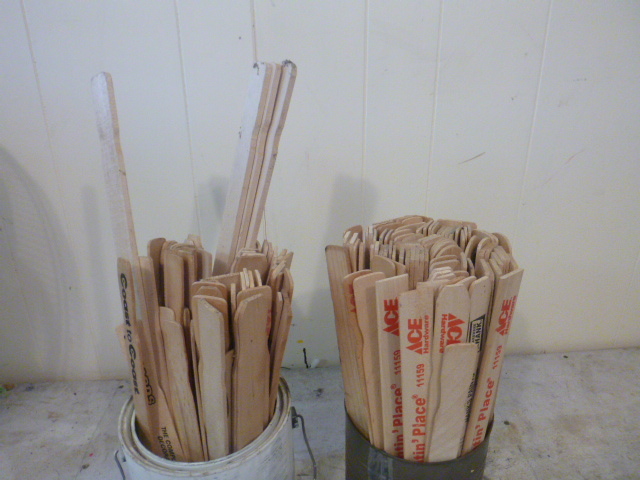 lot 151 image: Miscellaneous Paint Sticks