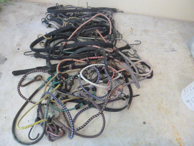 lot 209 image: Miscellaneous Bungee Cords and Rubber Straps
