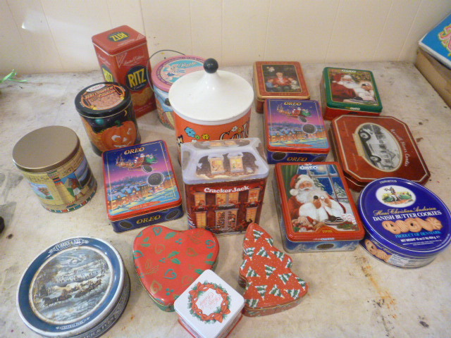 lot 223 image: Miscellaneous Tins