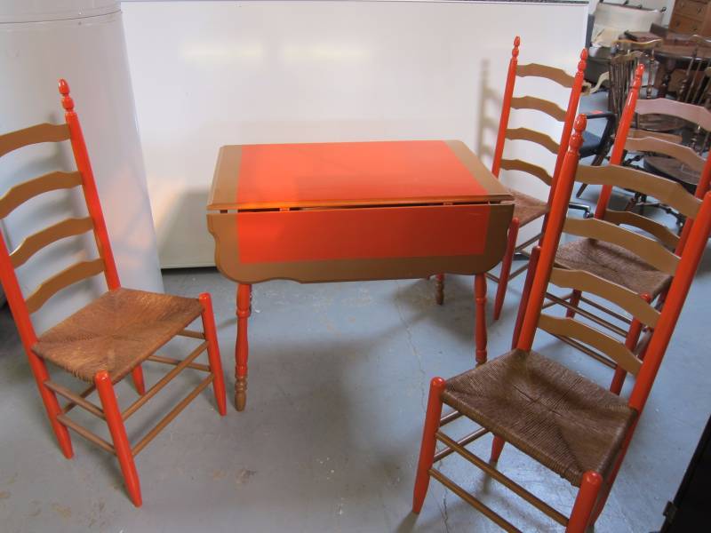Table and 4 Chairs