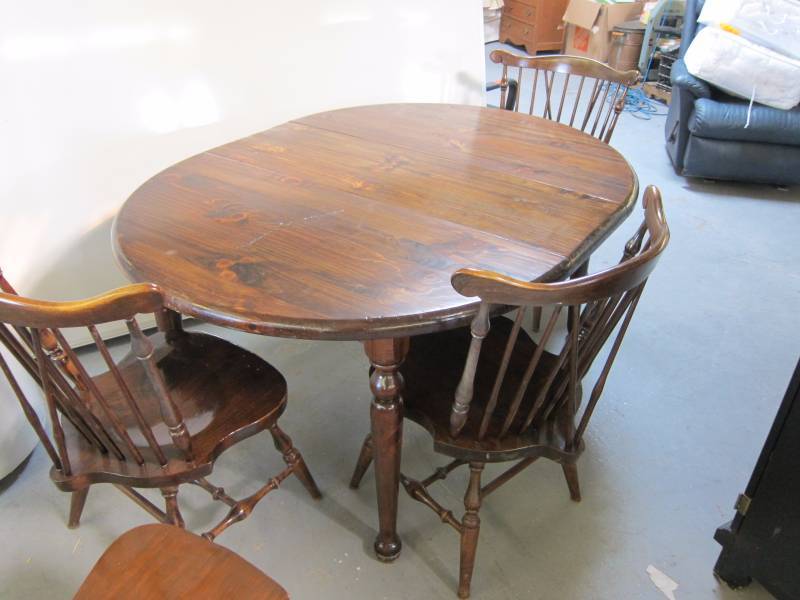 Table and 4 Chairs