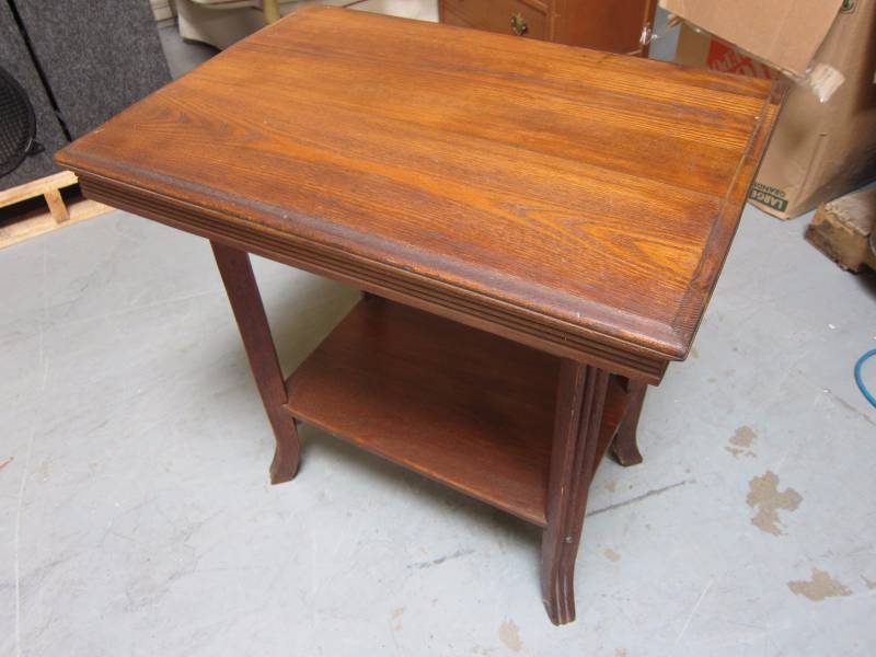 Oak Display Table