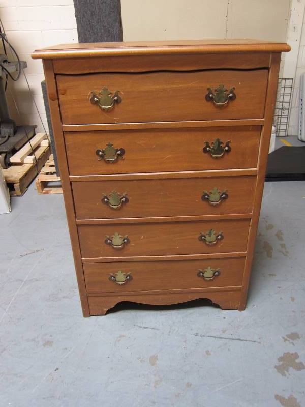 Small Wood Dresser.