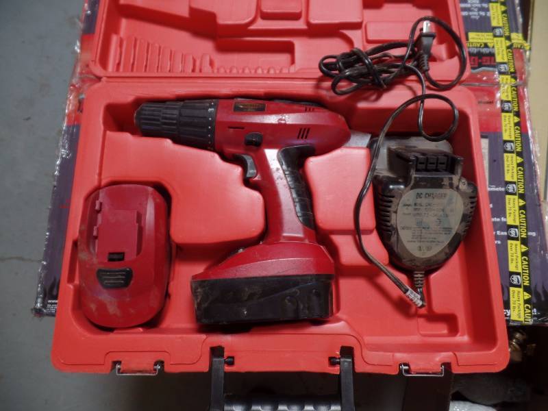 18V Cordless Drill with Case