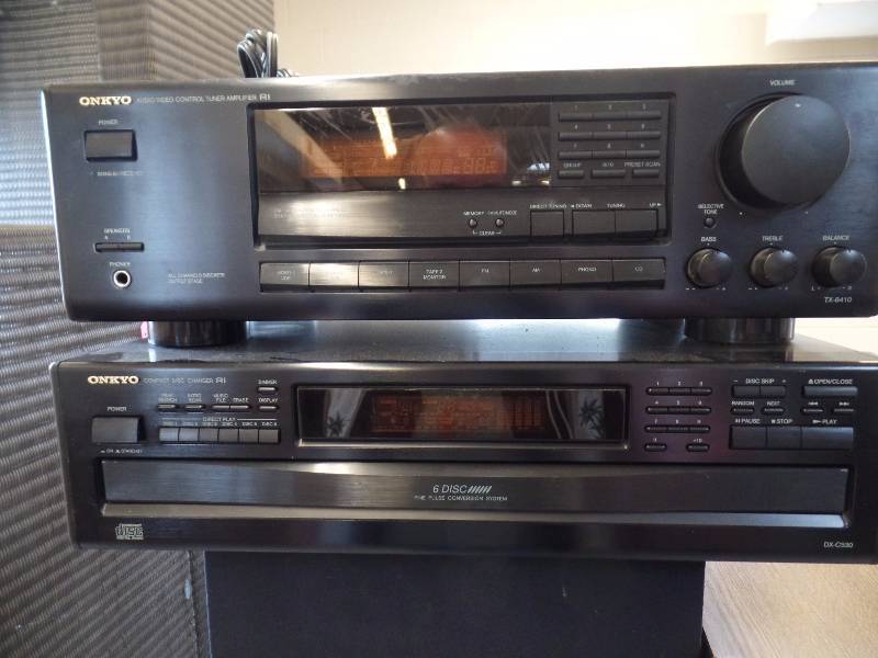 Stereo Receiver and CD Player