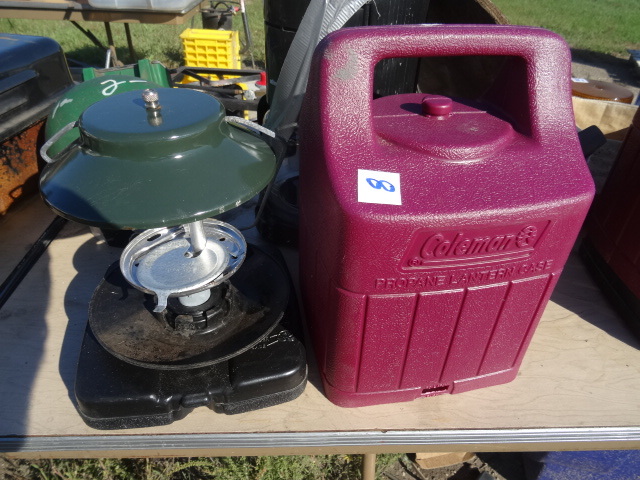 Coleman propane lantern.