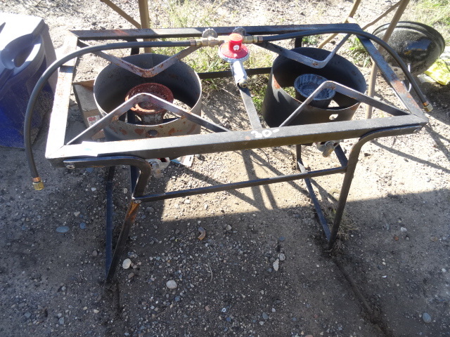 Propane double burner