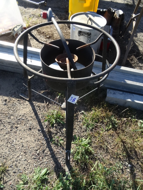 Stock pot burner
