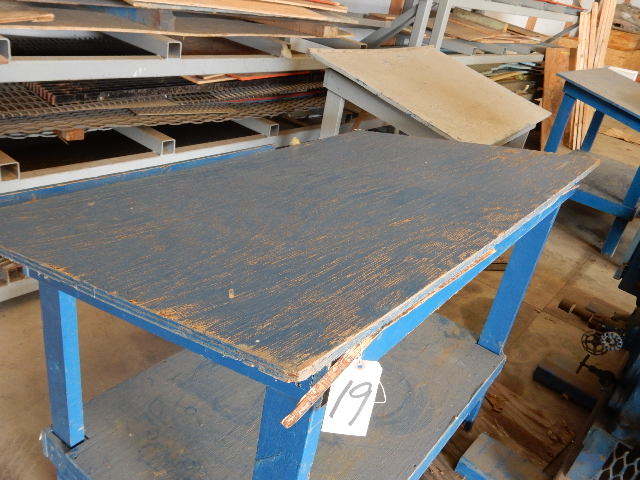 2, Wood work counters.