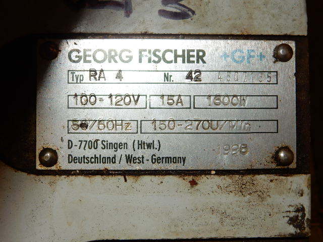 George Fisher Clamping Device