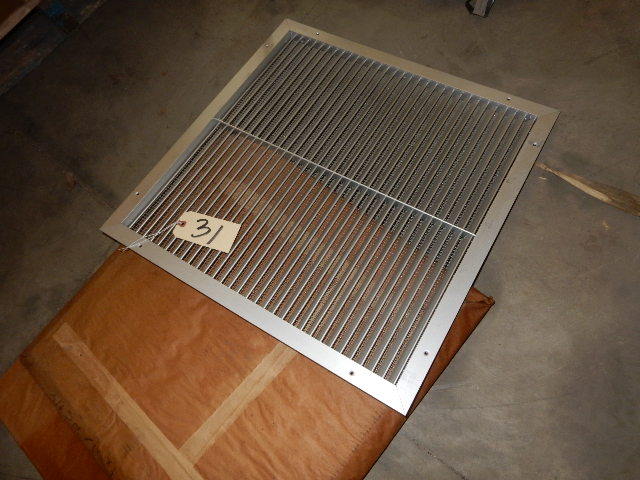 3, 24in x 24in aluminum grates.. New