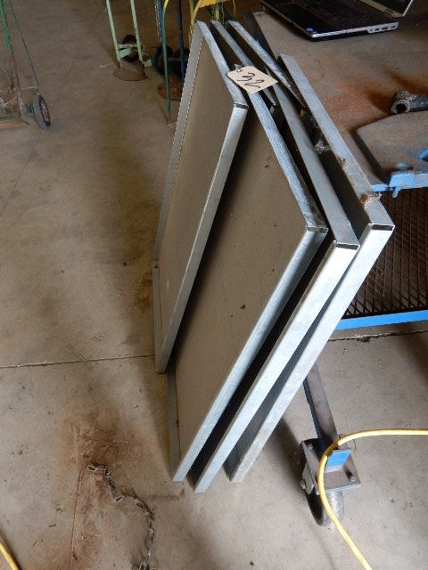 6, 23in x 36in Steel Doors