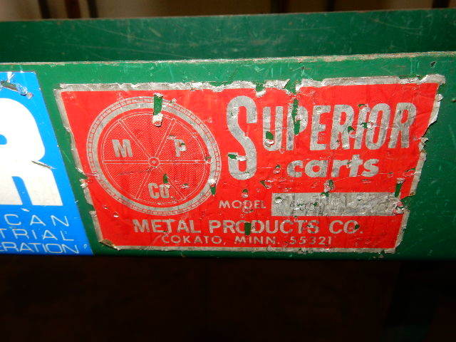 Upright Tank Cart.. Superior Brand