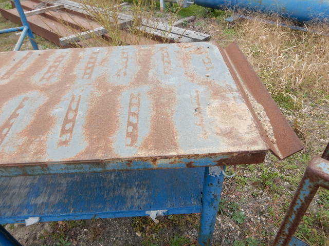Heavy Steel Work Table..