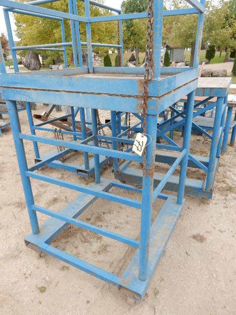Steel work tower