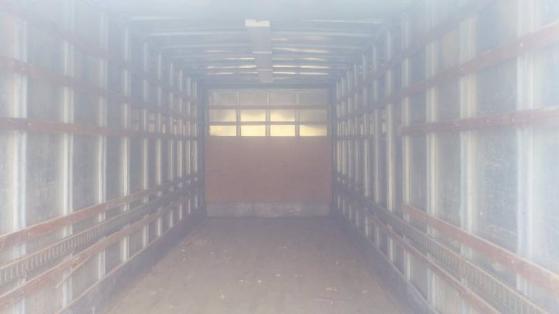 Cargo Trailer.. Metal Skin, fibre glass interiors.