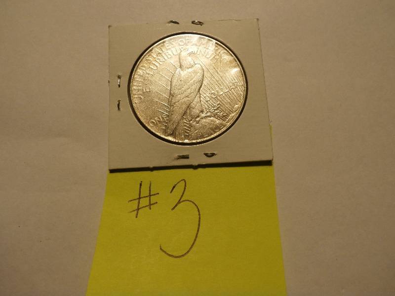 1923  D   F  PEACE DOLLAR