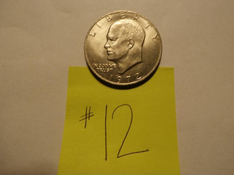 1972 IKE SILVER DOLLAR