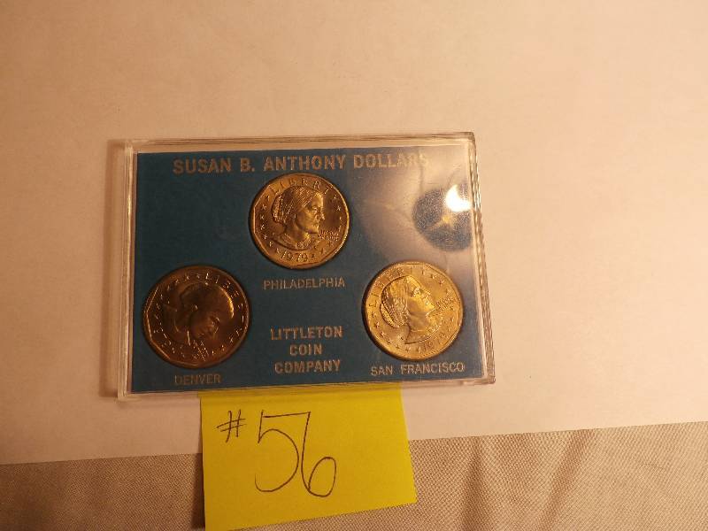 1979 SUSAN B ANTHONY # COIN SET ,P   D   SF