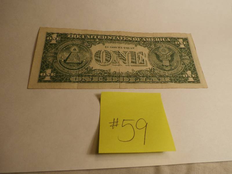 1 DOLLAR SILVER CERTIFICATE