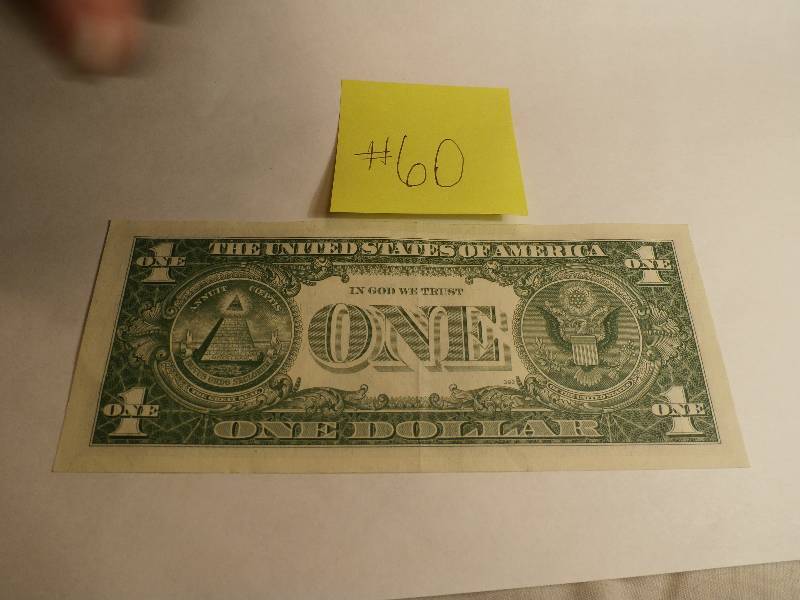 1 DOLLAR SILVER CERTIFICATE 1957