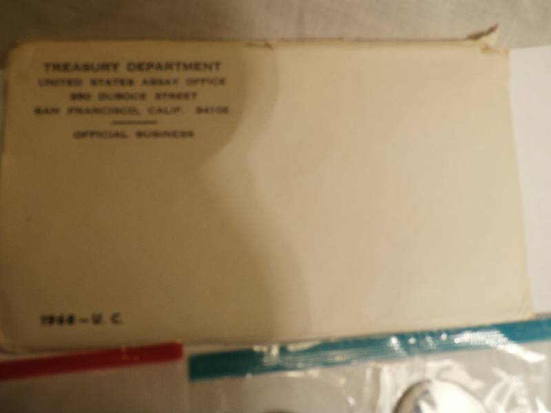 Philadelphia and Denver mint set 1968