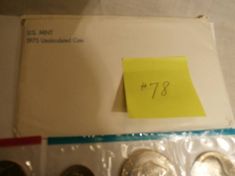 Philadelphia and Denver mint set 1975