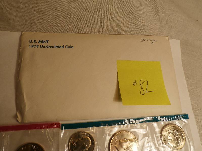 Philadelphia and Denver mint set 1979