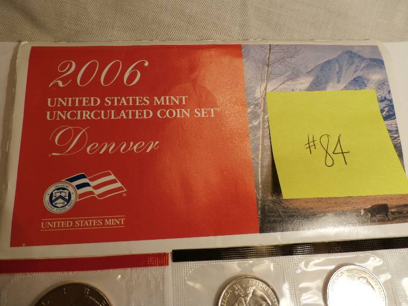 Mint Set with 5 Quarters 2006 D